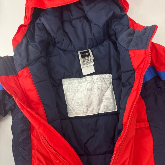 The North Face Kids Red Puffer Jacket 2T - Picture 4 of 5